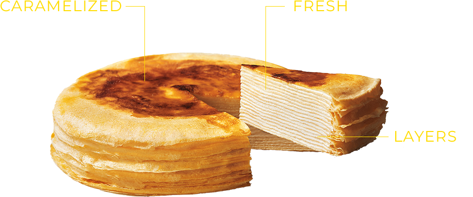 CARAMELIZED FRESH LAYERS