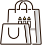 ギフトラッピング　手提げ袋