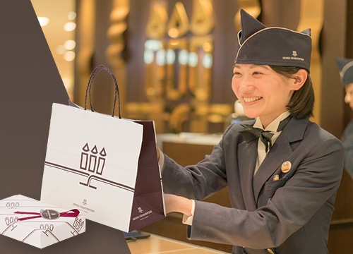 店頭スタッフからお受け取り